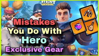 ❌ Stop doing these mistakes | Ultimate guide on Hero exclusive gear - Whiteout Survival | F2P tips screenshot 3