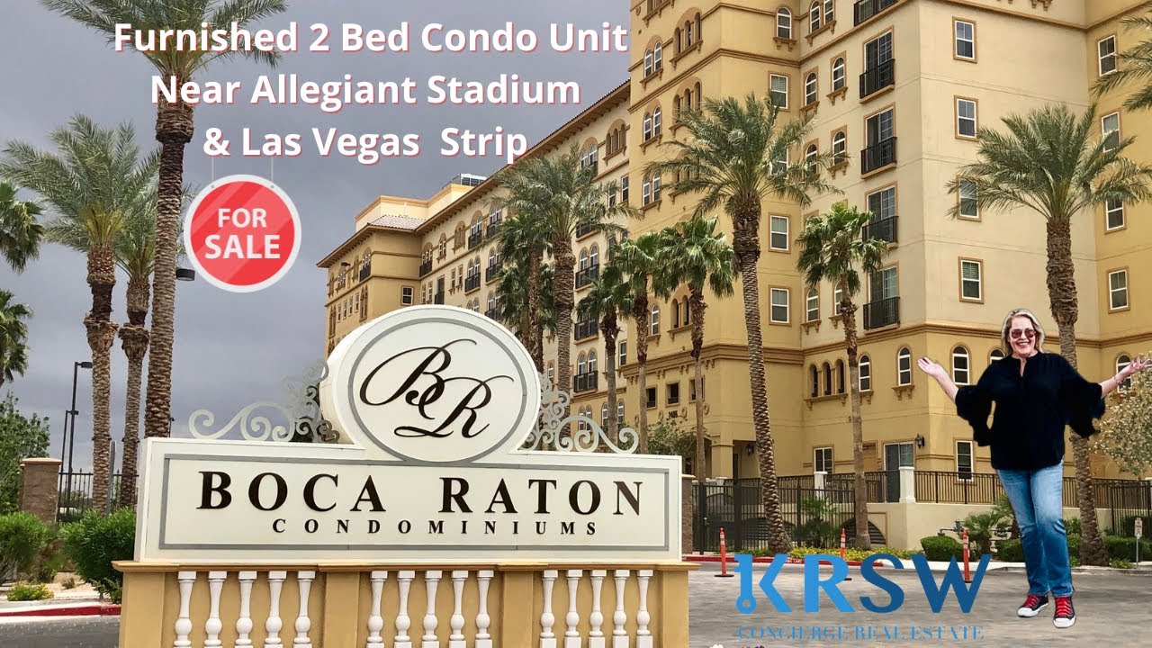 Desirable Furnished Boca Raton Unit Near Allegiant Stadium/LV Strip for