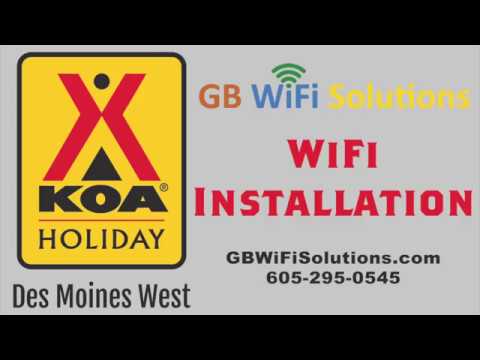 Des Moines West KOA Holiday WiFi Coverage