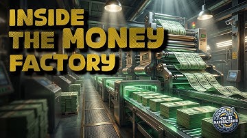 Inside the Dollar-Printing Factory: From Paper to $100 Billion Currency (Full Process)