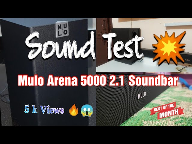 Mulo arena 5000 soundbar ultimate sound 