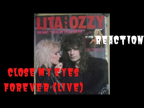 Metalhead Brothers React To  Ozzy Osbourne and Lita Ford  Close My Eyes Forever Live