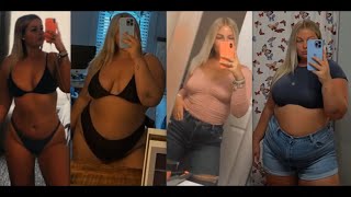 Big feedee girls weight gain sequence before and after