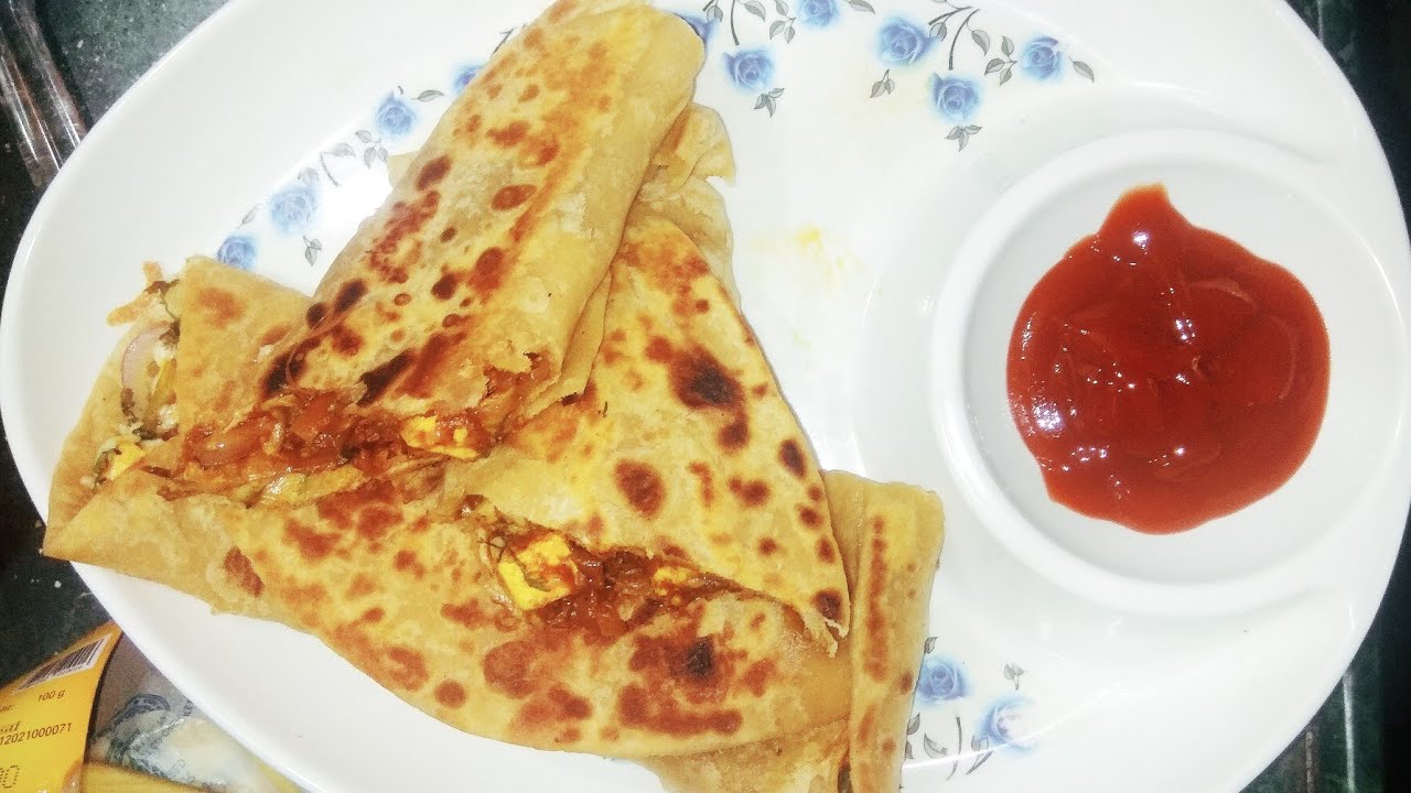 Paneer cheese Frankie recipe FOOD KATTA fire recipes YouTube