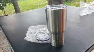 Unboxing RTIC Tumbler 20oz & Spill Proof Lid