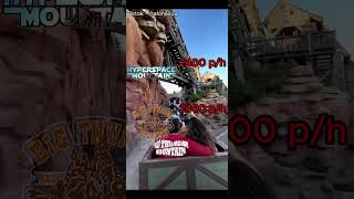 La Battle des Stats | Ep. 1 | - Big Thunder Mountain VS Hyperspace Mountain (Disneyland Paris)