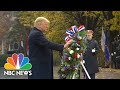 Trump Attends Veterans Day Ceremony At Arlington National Cemetery | NBC News NOW