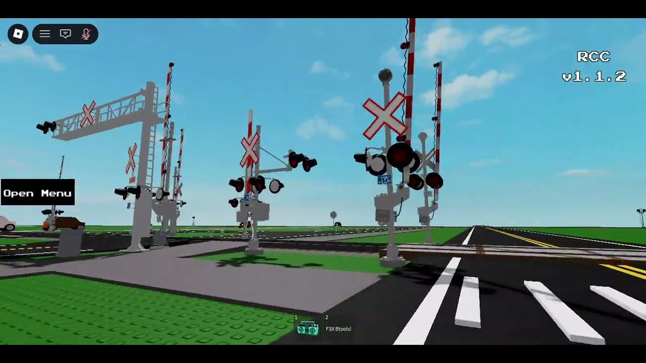 Canadian Railroad Crossing Set