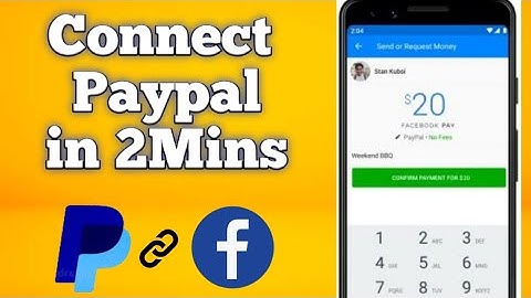 How To Connect PayPal Account On Facebook | DIY Tutorial