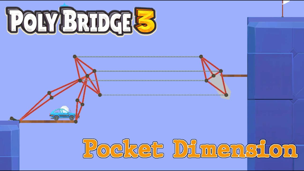 Sorting Poly Bridge Poly Bridge 3 - Pocket Dimension - 7 - Sort Of Progress - YouTube