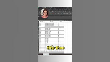 Cách xóa dòng Excel trống xen kẽ nhanh nhất | Tô Thu Hoàn #excel #exceltips #tothuhoan