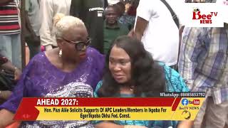 Hon. Pius Alile Solicits Supports Of Apc Leadersmembers In Ikpoba For Egorikpoba Okha Fed. Const.