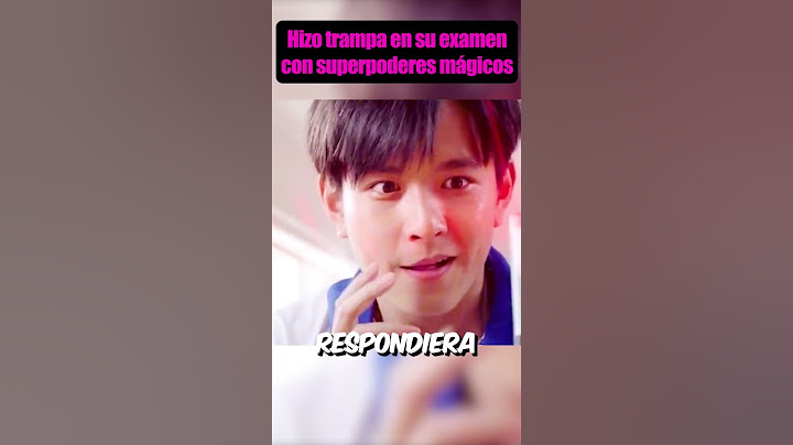 Hizo trampa en su examen con superpoderes mágicos #movies