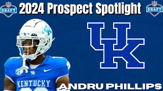 "Is Andru Phillips WORTH THE HYPE?!" | 2024 NFL Draft Prospect Spotlight!