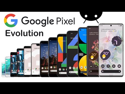 Evolution of Google Pixel