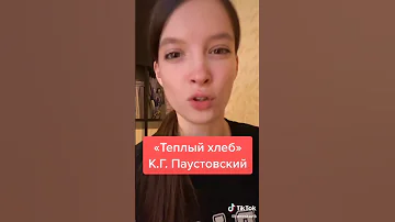 Теплый хлеб Паустовский краткое содержание PERESKAZIK #shorts