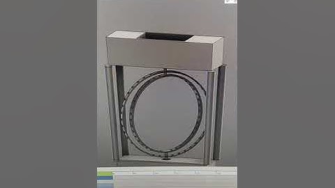 Led spinning ring in progress. (fusion 360)