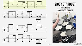 How to Play 🥁 - Ziggy Stardust - David Bowie - Rockschool Grade 6