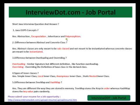 Types of Inner classes Java Interview