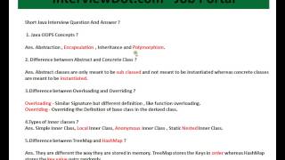 Types of Inner classes Java Interview