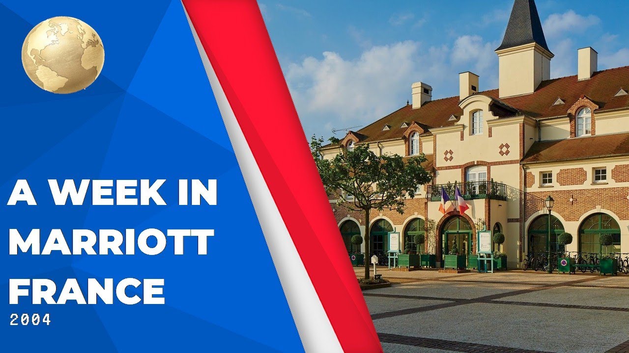 How we spent a week @ Marriott's Village d'ile-de-France near Paris | 2004 | Disneyland Resort Paris