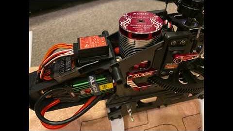 TREX 600E PRO DFC 6s - 85% Flat line