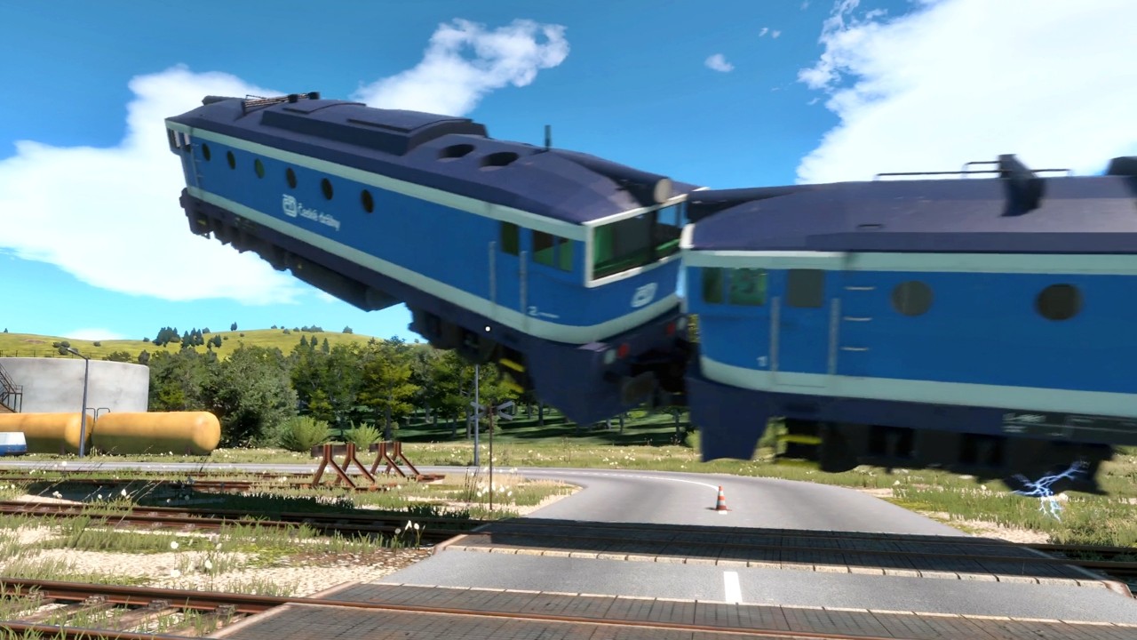 Epic High Speed Train Crashes | Derail Valley Crash Compilation