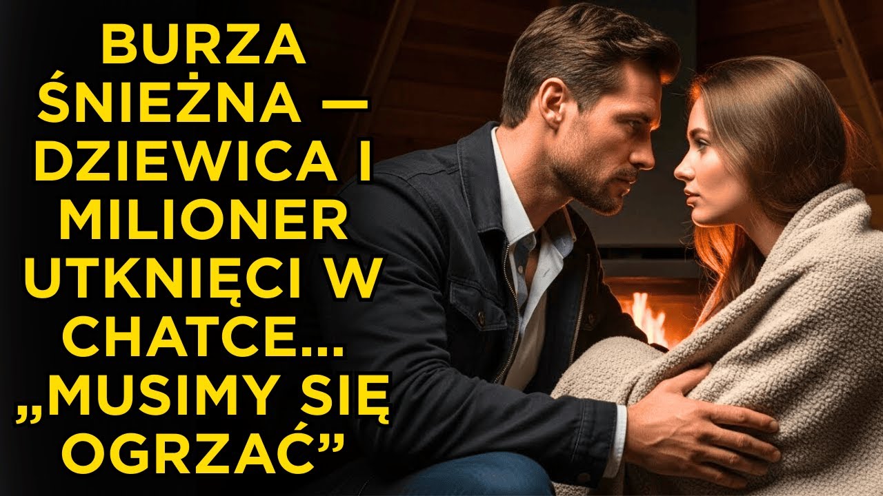 BURZA ŚNIEŻNA — DZIEWICA I MILIONER UTKNIĘCI W CHATCE… „MUSIMY SIĘ OGRZAĆ”