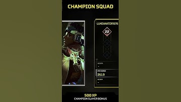 How to be Champion Squad in Apex Legends #Shorts