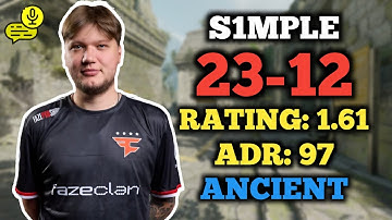 S1MPLE (23-13) FACEIT RANKED (ANCIENT) VOICE COMMS
