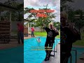 “Who needs a stage when you have a pool?”（ステージなんていらない、プールがあれば）#japan #JAPANARTIST #dance #雷5ing