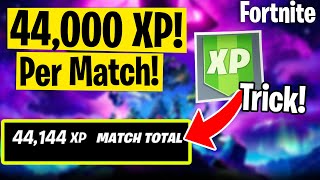 44,000 Xp Per Match New Xp Gain Trick - Season 4 Fortnite Xp Glitch