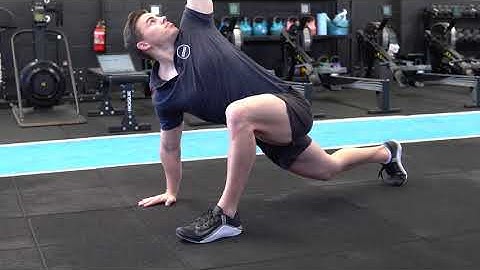 Spiderman + Thoracic Rotation