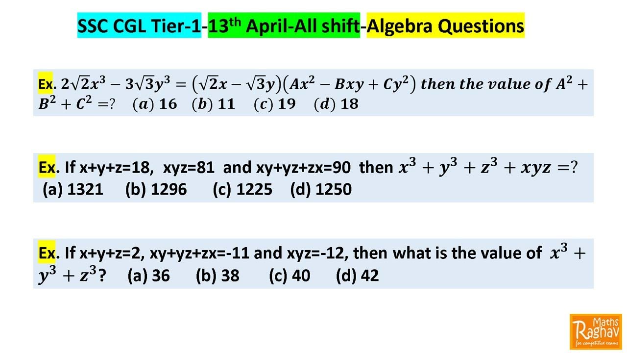 If 2Sqrt2x^3-3sqrt3y^3=(sqrt2x-sqrt3y)(Ax^2-Bxy+Cy^2), then the