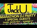 Capture de la vidéo Jack U 24 Hour Marathon Dj Party (Part 2)