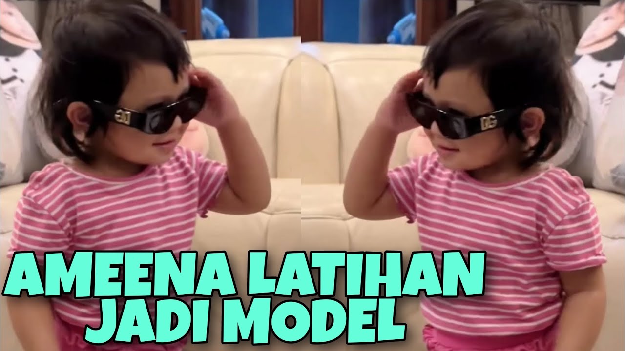 TERBARU AMEENA FASHEN SHOW JADI MODEL CILIK - YouTube