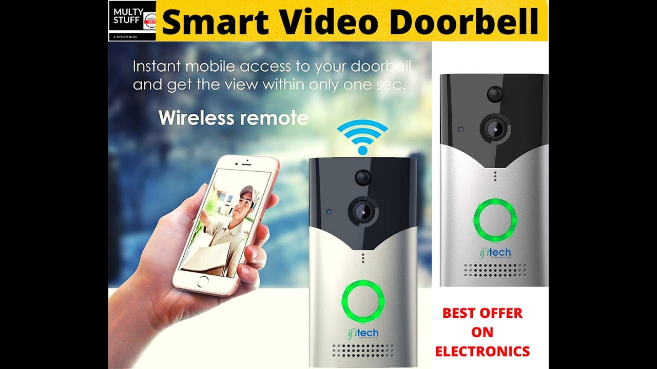 SMART CAMERA DOOR BELL HOME SECURITY VIDEO DOOR BELL YouTube