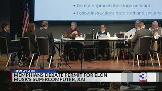Memphians debates permit for Elon Musk's xAI