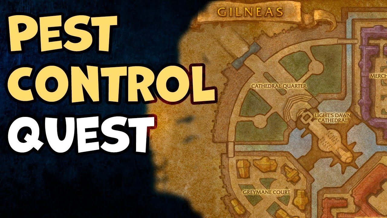 Pest Control WoW Quest YouTube