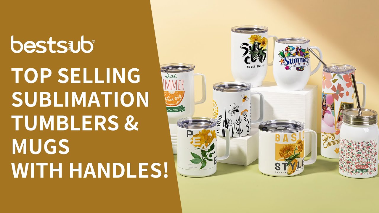 12oz Sublimation Ceramics Mugs Sublimation Tumblers Bulk Coffee