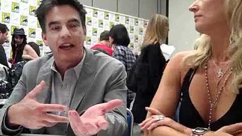 COVERT AFFAIRS: Kari Matchett & Peter Gallagher at Comic Con 2011