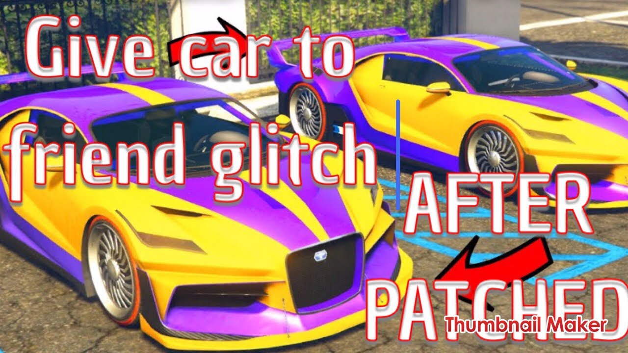 New Give Cars To Friends Glitch