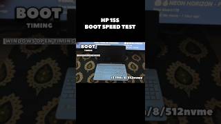 HP 15S Boot SPEED TEST #hpootspeedtest  #hp15sbootspeedtest #hp15s #hp15sshorts #laptopreview