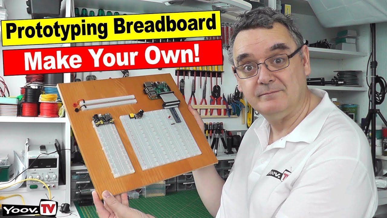 Prototyping Breadboard - How To make Your Own! - YouTube