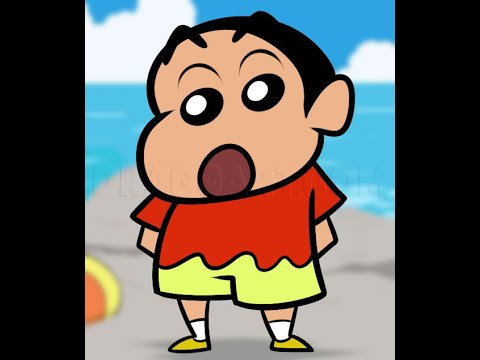 Creating Shinchan Sketch using Python in just 10 seconds!!
