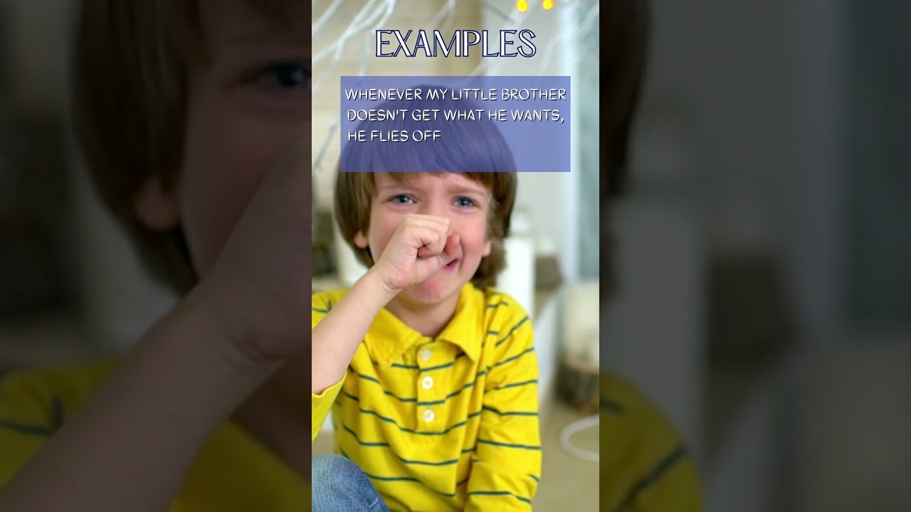 "FLY OFF THE HANDLE" Meaning and Usage 