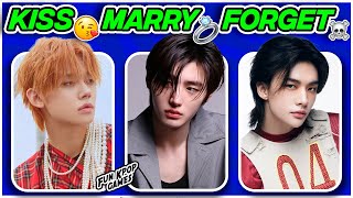 KISS, MARRY, FORGET #1 - FUN KPOP GAMES 2023