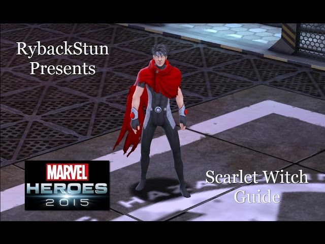 Marvel Heroes: Scarlet Witch End-Game Build - YouTube