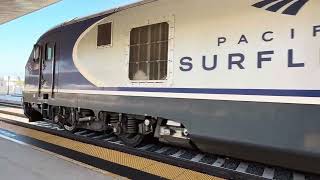 11/7/25 Pre: SCAX #6901 AMTRAK SURFLINER A770 GOLETA to LOS ANGELES UNION STATION running bit behind