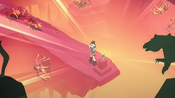 Lara Croft GO - The Cave Of Fire Final Level 11 Walkthrough | Dans2ube